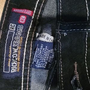 Vintage 90's Rich Cow Super Skinny Jeans